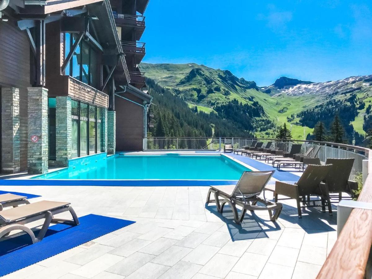 Appartement Premium En Pleine Nature A Flaine, 8 A 10 Personnes - Piscine Exterieure Chauffee, Jacuzzi, Sauna, Hammam Et Salle De Sport Екстер'єр фото